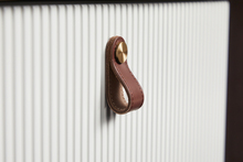 Knopp Läder Brun 2-pack 